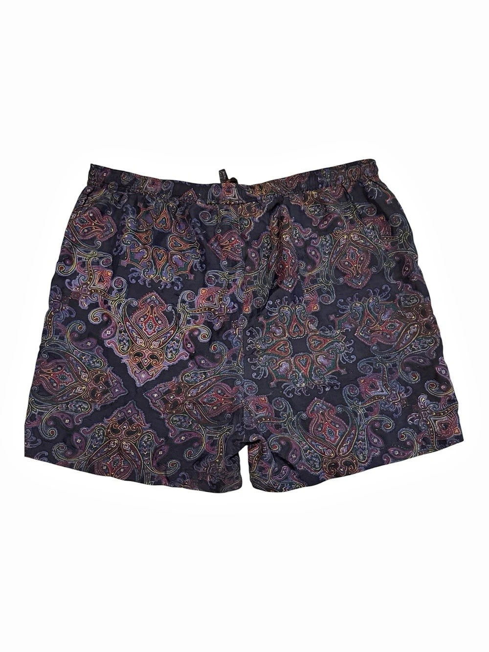 Christian Dior Men's Silk Paisley Shorts Size Medium Like New